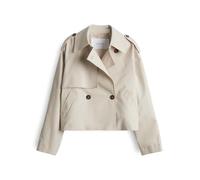 OPUS Damen Jacke | HAWENA Loose Trenchjacke aus nachhaltigem Baumwollmix Natural Glaze, 36