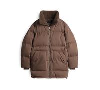 OPUS Steppjacke mit Stehkragen und Eingrifftaschen Modell 'Hileen' in Schoko, Größe 44