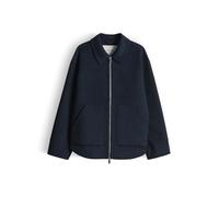 OPUS Jacke aus Lanawoll-Mix Modell 'Hilvyn' in Marine, Größe 40