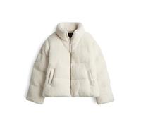 Opus Fashion Damenjacke HOZY Regular Steppjacke aus weichem Teddyfell Soft Cream Größe 40