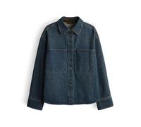 OPUS Jeanshemd im Used-Look Modell 'Jaspa' in Jeansblau, Größe 38