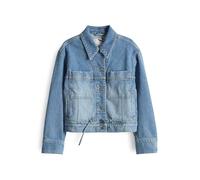 OPUS Damen Jacke | Jeansjacke HEMELY Loose aus BCI Cotton Mix Light Breeze Blue, 36