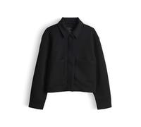 OPUS Damen Jacke | JENIMA Regular Kurzjacke aus komfortablen Scuba Sweat Black, 38