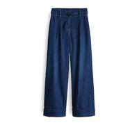 OPUS Damen Jeans | City Pants MEERI French Relaxed aus nachhaltigem BCI Cotton Mix mid deep Blue, 44