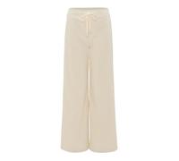 OPUS Damen Jogpants | Cordhose MILENI Track Wide aus weichem Baumwoll Mix Soft Cream, 42