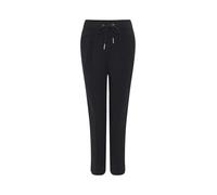 OPUS Damen Jogpants | Jogpants ERSIMA LINE Relaxed aus Struktur-Jersey Black, 36