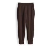 Opus Fashion Jogginghose MYHA Club – Relaxed, samtiger Optik, Coffee Bean – Größe 38