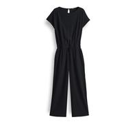 OPUS Damen Jumpsuit | Strukturierter Jumpsuit MABUZI mit Kordel und Komfortpassform Black, 40