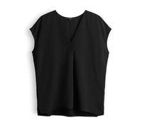OPUS Damen Kurzarmbluse | Black, 44