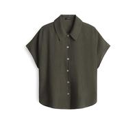 Opus Kurzarmbluse Damen khaki, 42