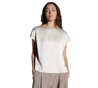 Opus - Regular Shirtbluse aus glänzendem Satin - Festiva beige - Gr. - 38