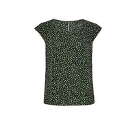 OPUS Damen Kurzarmbluse | Shirtbluse Fannie Summer Black, 36