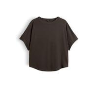 OPUS Damen Kurzarmshirt | Boxy Shirt Affogato, 40