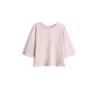 OPUS Damen Kurzarmshirt | Boxy T-Shirt aus reinem BCI Cotton Rose Tint, M