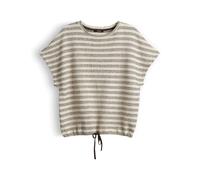 Opus Fashion Damen T-Shirt Sedopa Strukturmuster Dunkelbraun Größe 40