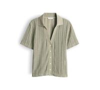 Opus - Kurzärmeliges Poloshirt grün - Gr. - 42