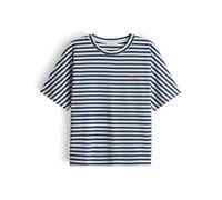 Opus - T-Shirt - Salentine stripe beige/blau - Gr. - 38