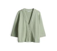 OPUS Damen Kurzarmshirt | SEMIPA Regular in Strickoptik Green Glow, 40