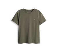 OPUS Damen Kurzarmshirt | SERZ T-Shirt Regular aus Organic Cotton Olive Leaf, 36