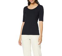 OPUS Damen Kurzarmshirt | Slim Shirt aus Jersey Simply Blue, 38