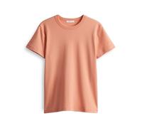 OPUS Damen Kurzarmshirt | T-Shirt SAMUN Slim aus BCI Cotton Mix Pale orange, 40