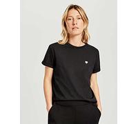 OPUS Damen Kurzarmshirt | T-Shirt SERZ Regular aus Organic Cotton Black, 40