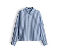 OPUS Hemdbluse mit Knopfleiste Modell 'Foho' in Blau, Größe 42