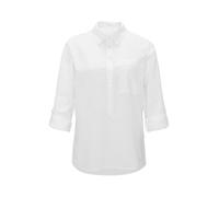 OPUS Damen Langarmbluse | Leinenbluse FREPPA White, 44