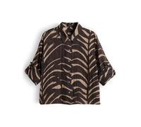 OPUS Hemdbluse FADENA LEAVES braun | 42