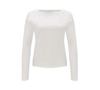OPUS Damen Langarmshirt | Longsleeve SUBDA Slim aus weichem Jersey Milk, 38