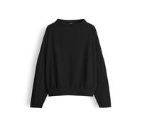 OPUS Damen Langarmshirt | SIFRESH Regular Jerseyshirt mit dezenter Struktur Black, 42