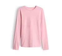 OPUS Damen Langarmshirt | SMILLA Slim Longsleeve aus Jersey Coral Blush, 42