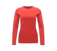 OPUS Damen Langarmshirt | SMILLA Slim Longsleeve aus Jersey Sweet red, 38