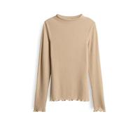 OPUS Langarmshirt SOMANZI beige | 42