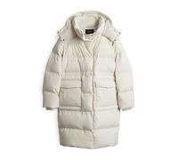 OPUS Steppmantel mit Pattentaschen Modell 'Hallusi' in Offwhite, Größe 40