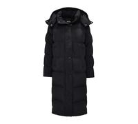 OPUS Damen Mantel | Langer Steppmantel HALLINE Regular mit recycelter Fake-Daunen-Füllung Black, 42