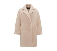 OPUS Damen Mantel | Teddymantel HONISE Loose im Oversize Look Macadamia, 42