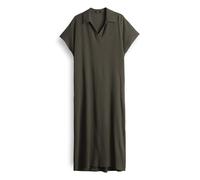 OPUS Damen Midikleid | Midikleid WANNI aus Viskosemix mit zarter Struktur Olive Leaf, 34