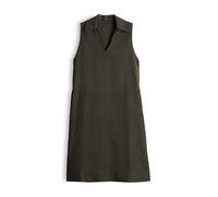 OPUS Damen Midikleid | Midikleid WIKA aus weich fallendem Viskose Leinenmix deep Green, 44
