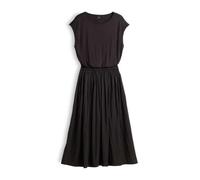 OPUS Damen Midikleid | Plissiertes Midikleid mit Jerseytop Affogato, 36