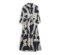Opus Fashion Midikleid WERANO Lane Printkleid aus nachhaltiger Baumwolle marine Größe 40