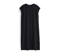 OPUS Damen Midikleid | WINJA schmales Jerseykleid mit Schlitzdetail Black, 38