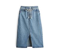 OPUS Damen Midirock | Jeansrock RINSO Casual aus BCI Cotton mid Provence Blue, 38