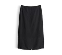 Opus Fashion Midirock RENNY Damen mehrlagiger Bleistiftrock Midilänge Schwarz Größe 38