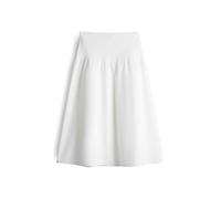 OPUS Damen Midirock | Sommerlicher A-Linien Rock aus BCI Cotton White, 42