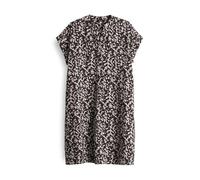 OPUS Damen Minikleid | Hemdblusenkleid WULARA Shadow aus Modalmix Midnight Brown, 38