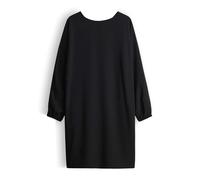 OPUS Damen Minikleid | WELEXI knielanges Kleid im samtigen Glanz Black, 34