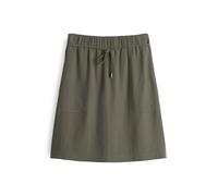 OPUS Damen Minirock | Rania Cargorock aus weichem Modalmix Twill Olive Leaf, 36