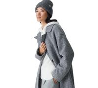 OPUS Damen Mütze | Mütze AWOMI aus kuscheligem Teddy Bouclé Graphite Glaze, 0