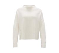OPUS Damen Pullover | Feinstrickpullover PASIKA Regular aus weichem Woll Mix Soft Cream, 34